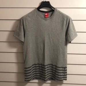 Nike Futbol T Shirt Gray Medium